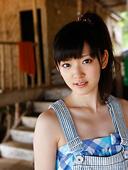 Airi Suzuki Asian walks on favorite streets exposing her curves
