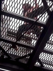 Sparying on the Catwalk