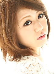 Asian gal Aya Sugiura shows her lovely body